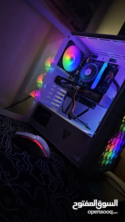 GAMING PC (RTX 4060 8GB , I5 12400F)احسن تجميعة  كمبيوتر العاب قوية  و رخيصة جدا