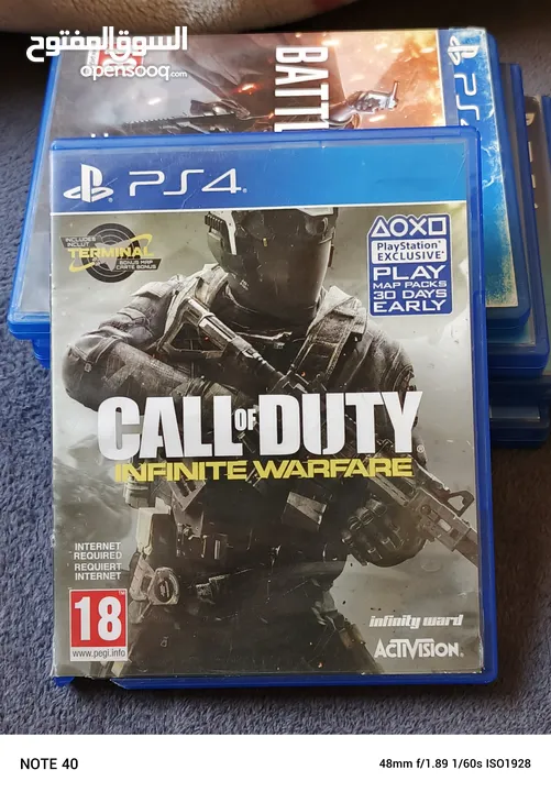 سيديات بلايستيشن 4 بسعر حرق للبيع / ps4 cd used