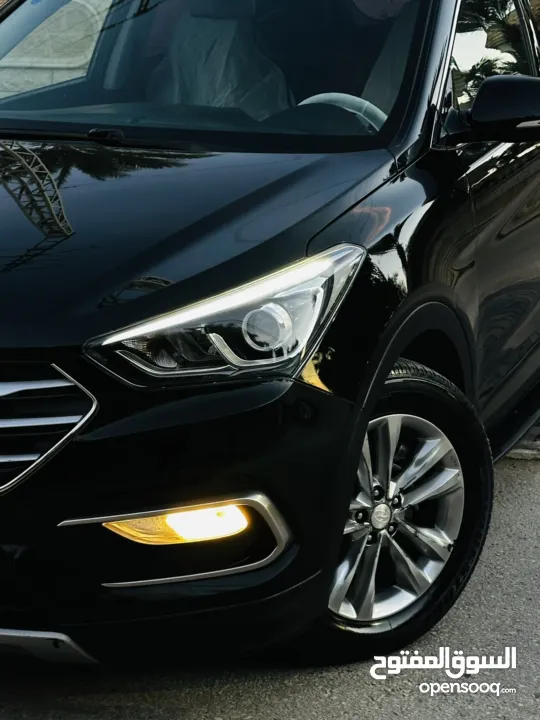 هونداااي سنتافي 2017 فل بدون فتحه مطور 2000 ديزل 2*4 بوية شركه بالكامل سعر حرررق