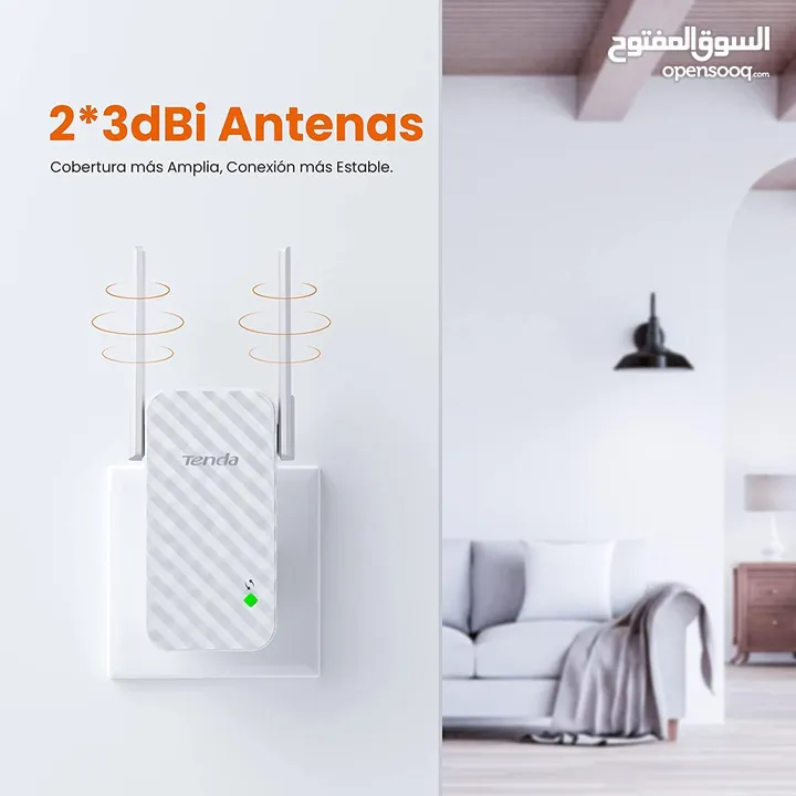 موسع انترنت شبكات انترنت وايرلس تيندا  Tenda A9 Extender For internet connection