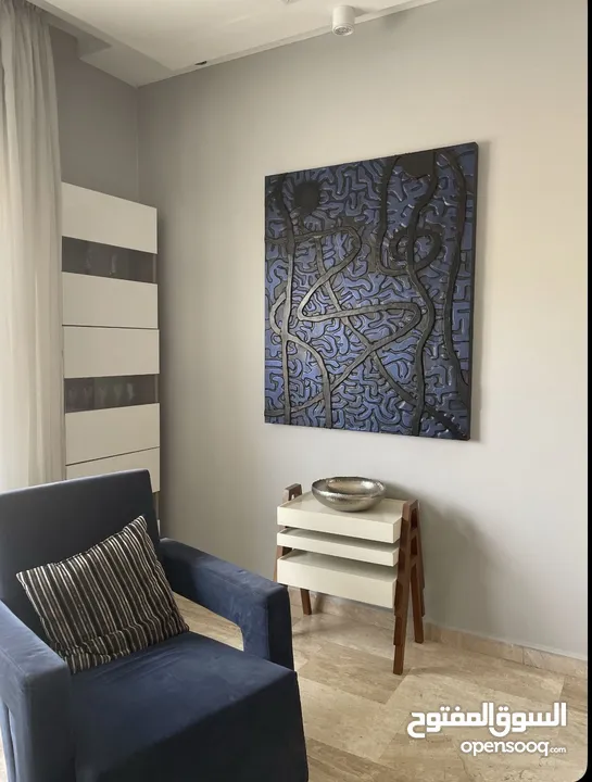 شقة فاخرة - مفروشة - عبدون - 4نوم 2ماستر - 260م - تدفئة غاز - اعلان رقم - O464
