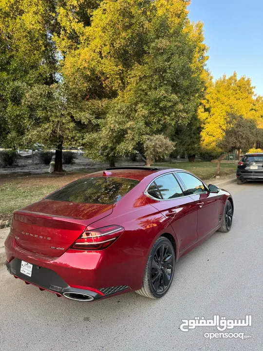 الفئة الاولى فول مواصفات Genesis G70 3.3 tt 2023 4wd