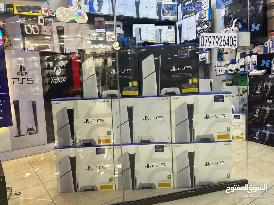 بلايستيشن  PS5 Slim  جديد اقوى العروض