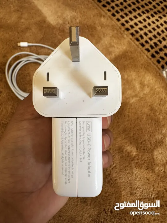 Apple charger 61w شاحن ابل للابتوب