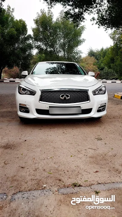 انفنيتي Q50 2016 167km بحالة فوق الممتازة سيرفيس منتظم حتى الان