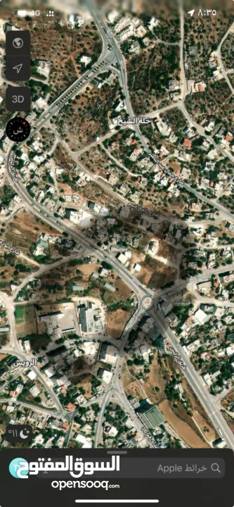 ارض للبيع بمساحة ما يقارب 800 متر وسط البلد تصنيف تجاري من المالك مباشرة
