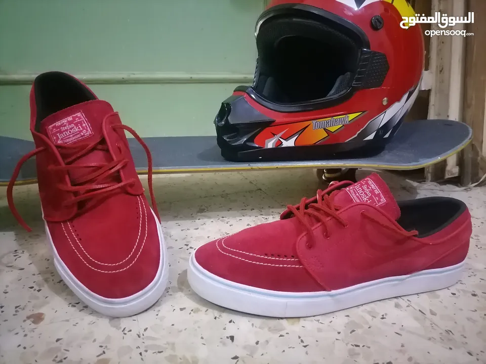 Nike SB Stefan janoski shoes    original top quality حذاء نايك اس بي لون احمر نادر