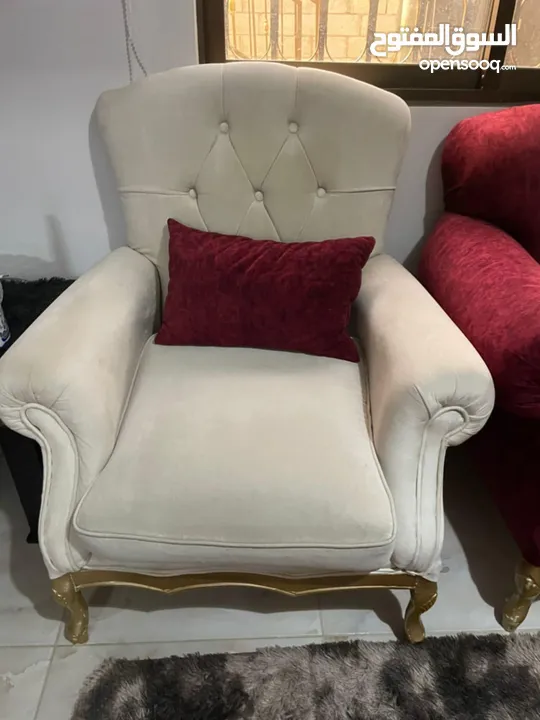 طقم كنب مرتب