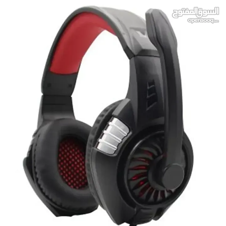 سماعات هيدسيت سلكي للكومبيوتر KOMC G308 7.1 VIRTUAL SURROUND USB WIRED HEADSET