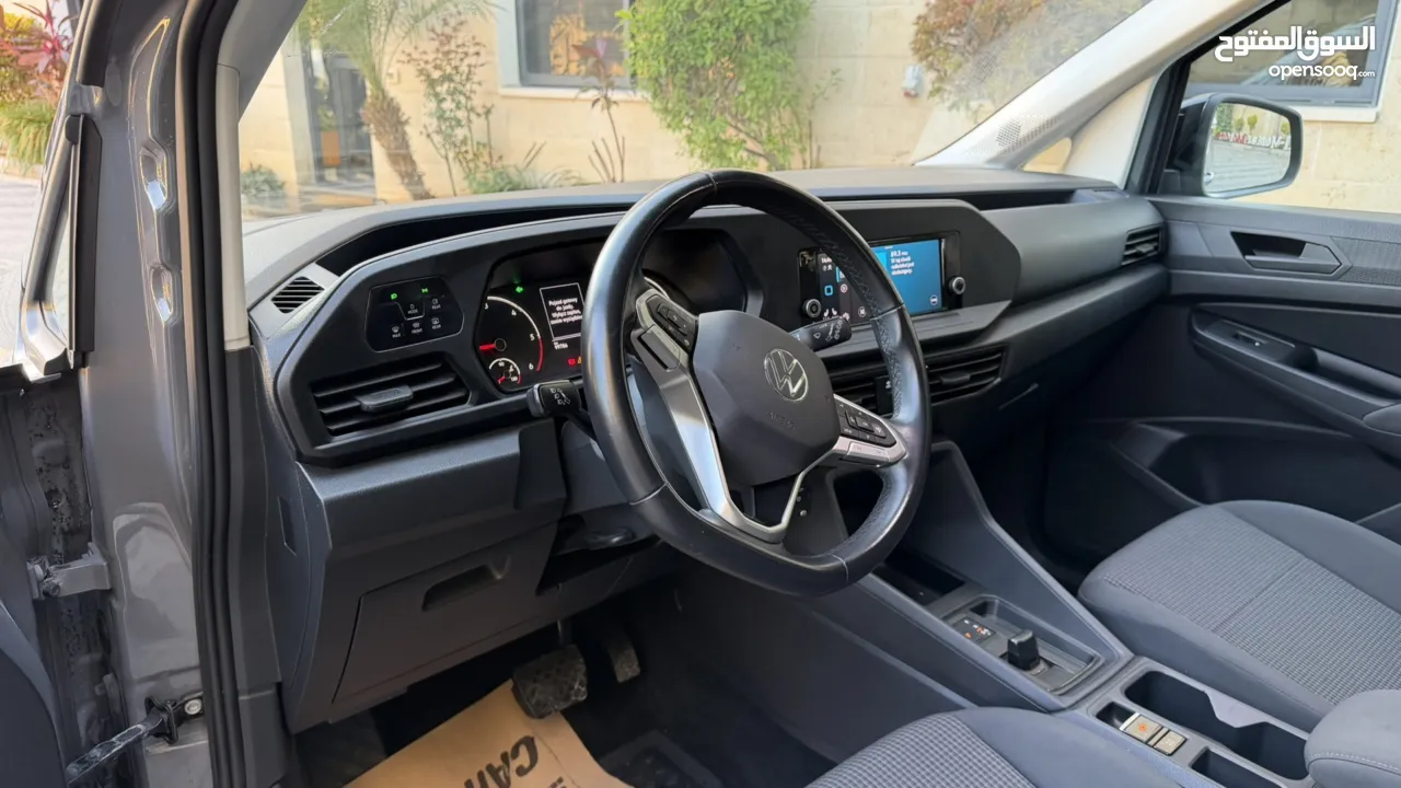 فولكس فاجن كادي ترخيص 2022/ركاب 6+1 محرك 2000 ديزل  جير اوتاوماتيك 122 حصان