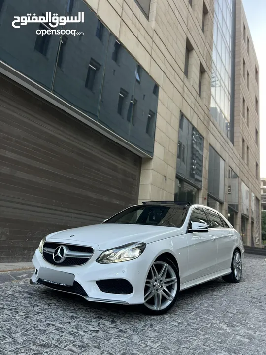 مرسيدس بنز بانوراما موديل 2014 افنجارد Amg بحاله الوكاله