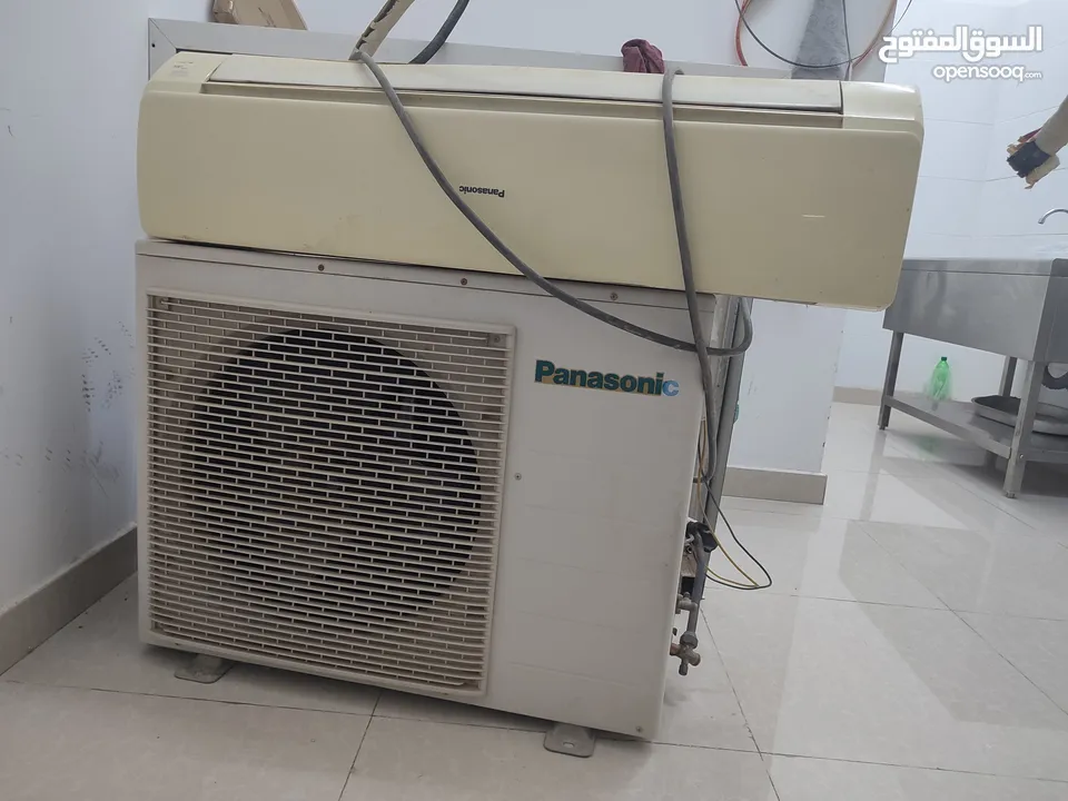 Panasonic running ac very good condition argent want to sell