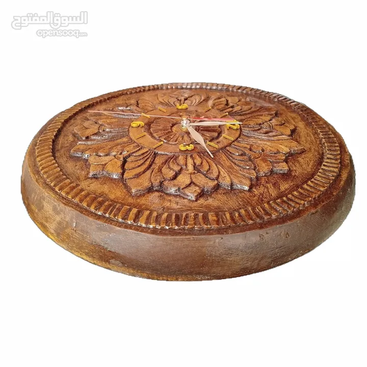 Handmade wooden wall clock