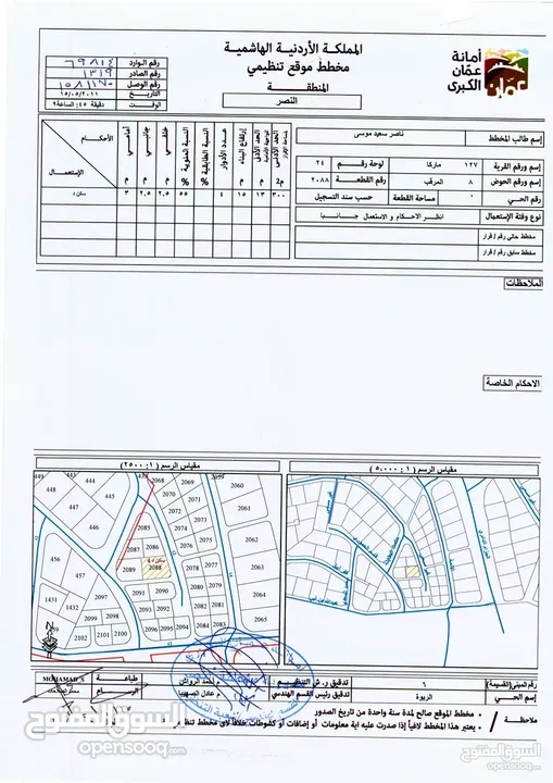 ارض مساحة 521 للبيع المرقب