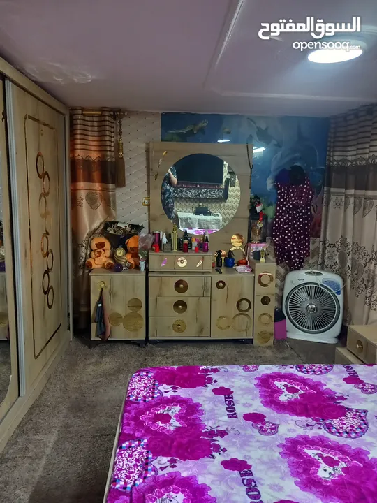 غرفت نوم  شبه جديده مافيها اي عيب كل شي واضح بل صور سعر 350 تلفون
