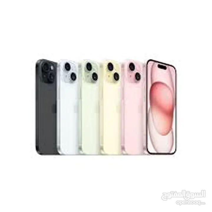 IPHONE 15 128GB جديد كفالة لمدة عام حميع الأوان متوفرة
