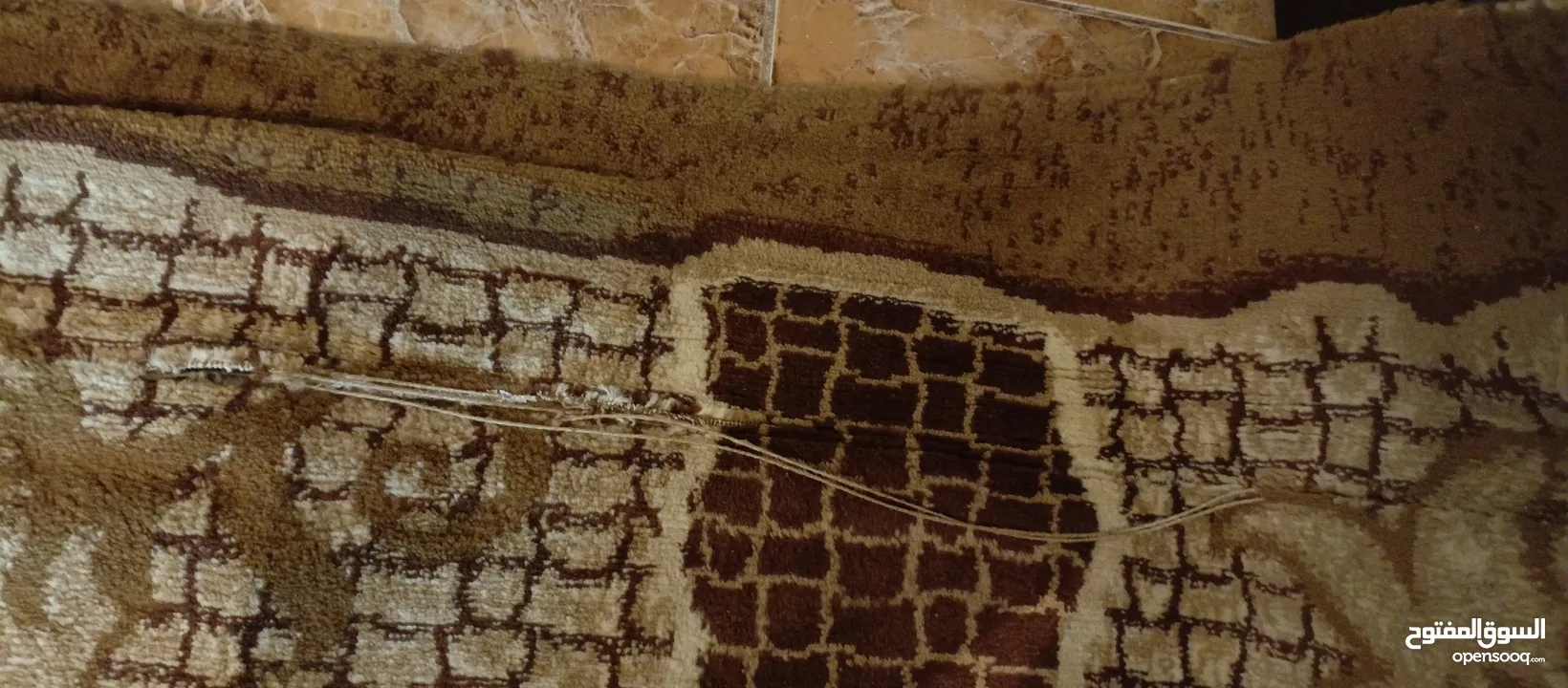 شروة سجاد وموكيت مستعمل بحالة ممتازة