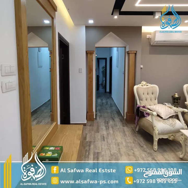 شقه مميزه جدا مفروشه للايجار شارع القدس بالقرب من بكدار موقع مميز قريب من كل الخدمات