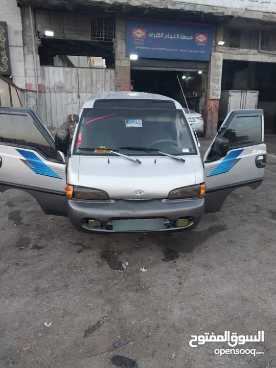 باص هونداي h100 للبيع موديل 99 مرخص لاخر 11