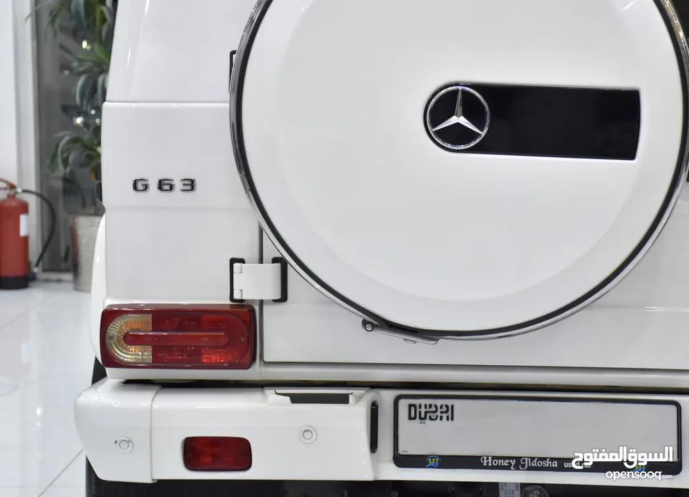 Mercedes Benz G63 AMG ( 2014 Model ) in White Color GCC Specs