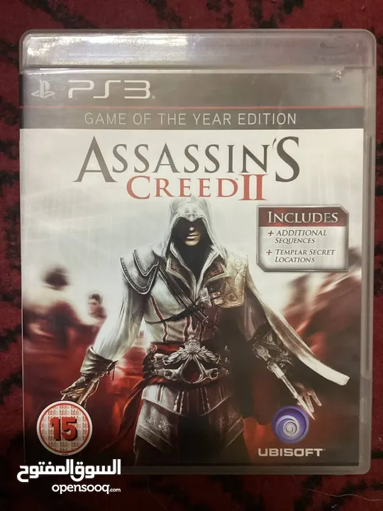 سيديات PS3 بعضها نادر وجميعها بحالة الوكالة
