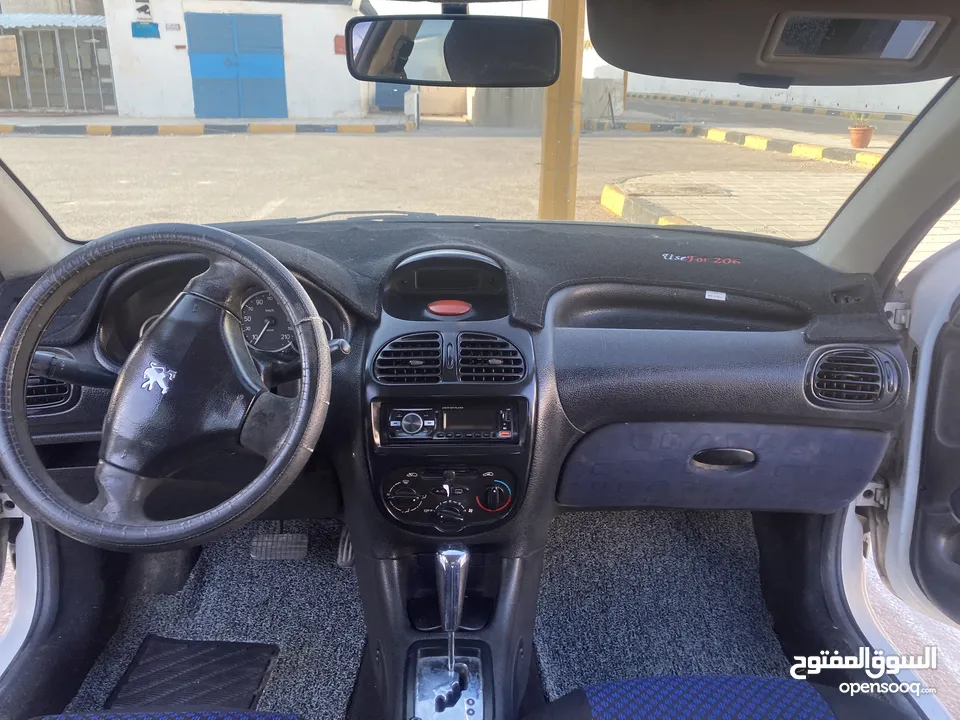 بيجو 206 اتوماتيك للبيع او البدل على بيكانتو حديث