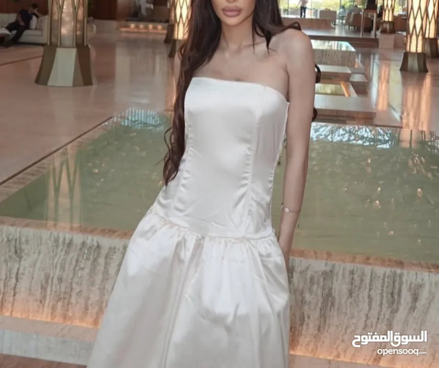 White long dress women