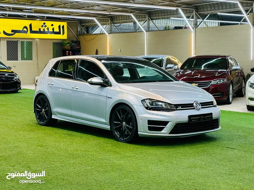 Golf R, 2015 model, Gulf specifications, in excellent condition