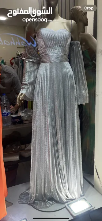 فستان سهرة لبسة واحدة