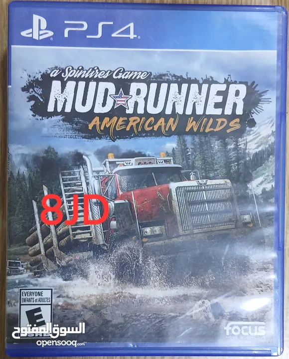 CD PS4 مستعمل عرض خاص خصم3دنانير