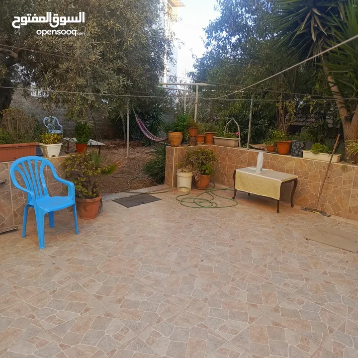 ستديو واسع مع حديقة للايجار رام  الله التحتا