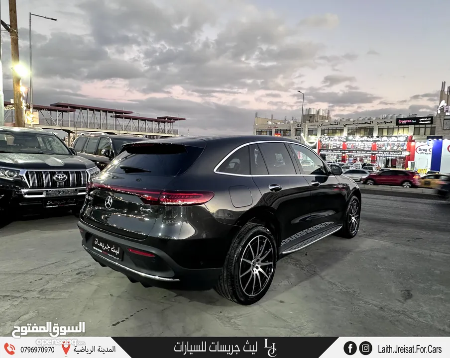 مرسيدس بنز EQC الكهربائية بالكامل 2021 Mercedes Benz EQC 400 4MATIC AMG KIT