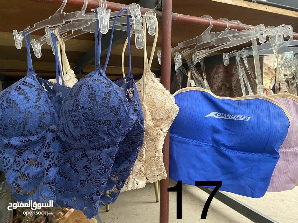 شروة بضاعة و البسة داخلي مشكلة جديدة و مميزة + نثريات + شناتي + نظارات + بكل تصفية محل بسعر حرق