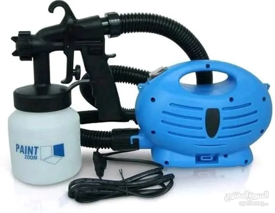 مرش الدهان الكهربائي الأصلي Paint Zoom فرد دهان مضخه دهان رشاش مضخة كمبريسر محمول كهرباء