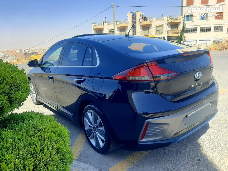 هيونداي ايونيك هايبرد استخدام شخصي فل مع فتحه موديل 2019 بسعر مناسب