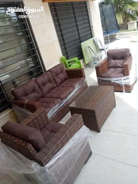 اطقم رتان و مرجيح بسعر الجملة