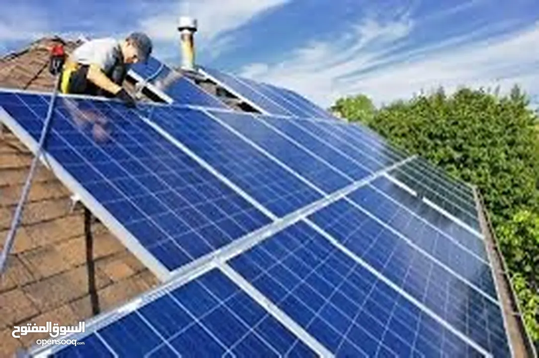 Solar panels installation and sustainable energy preservation