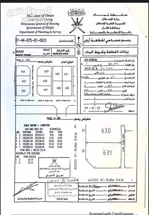 ارض ركنية موقع مميز مقابله مخطط خدمات كبير مدارس مسجد تجاريات متنفسات بيوت قايمه حواليها للبناء وسكن