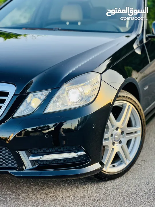 E200 AMG 2013 اقل عداد غرغوريه شبه جديده فحص كرت ابيض