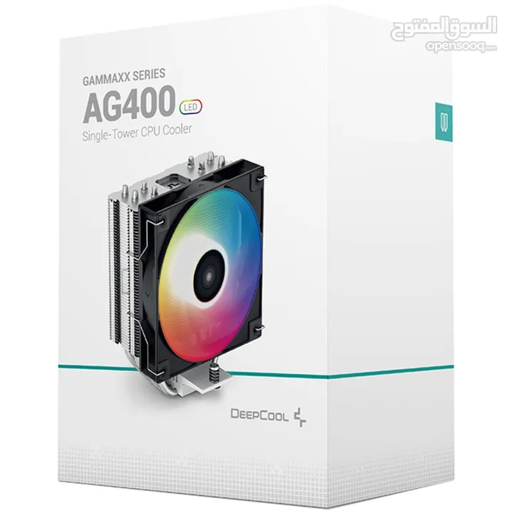 مبرد ديب كول AG400 RGB لجميع المعالجات  intel amd بافضل سعر
