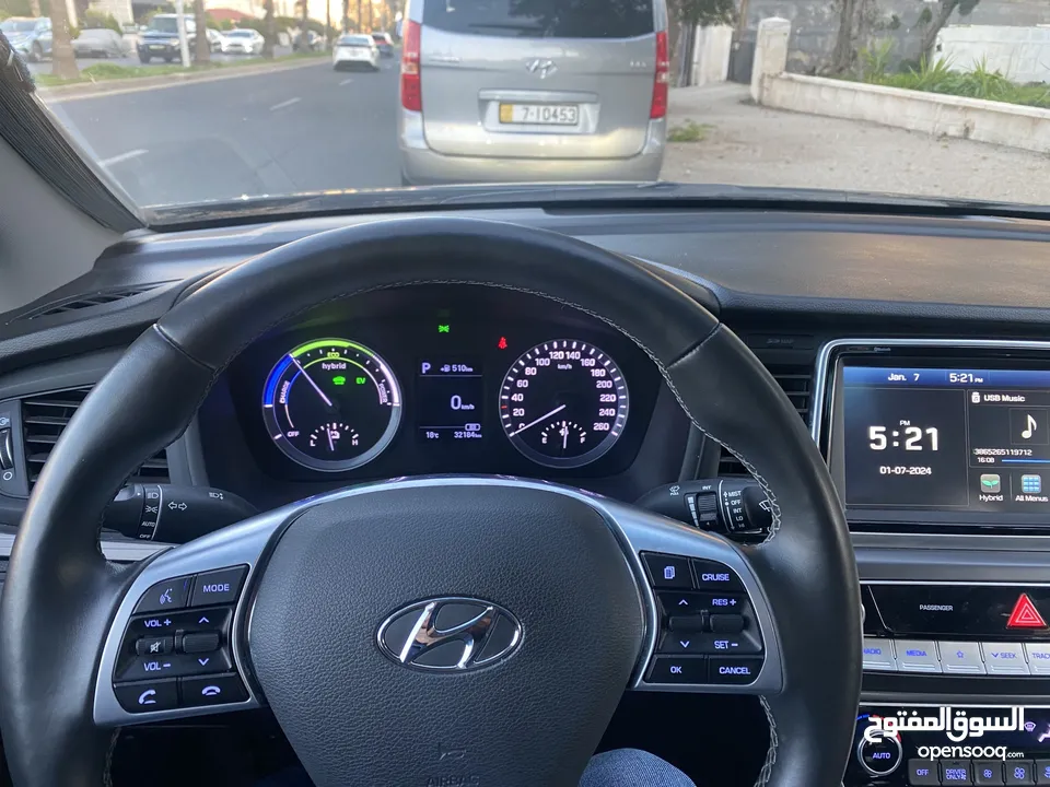 هيونداي سوناتا هايبرد 2019 وارد كوريا فحص كامل أوتوسكور 91% اوتوسكور  Hyundai Sonata hybrid 2019