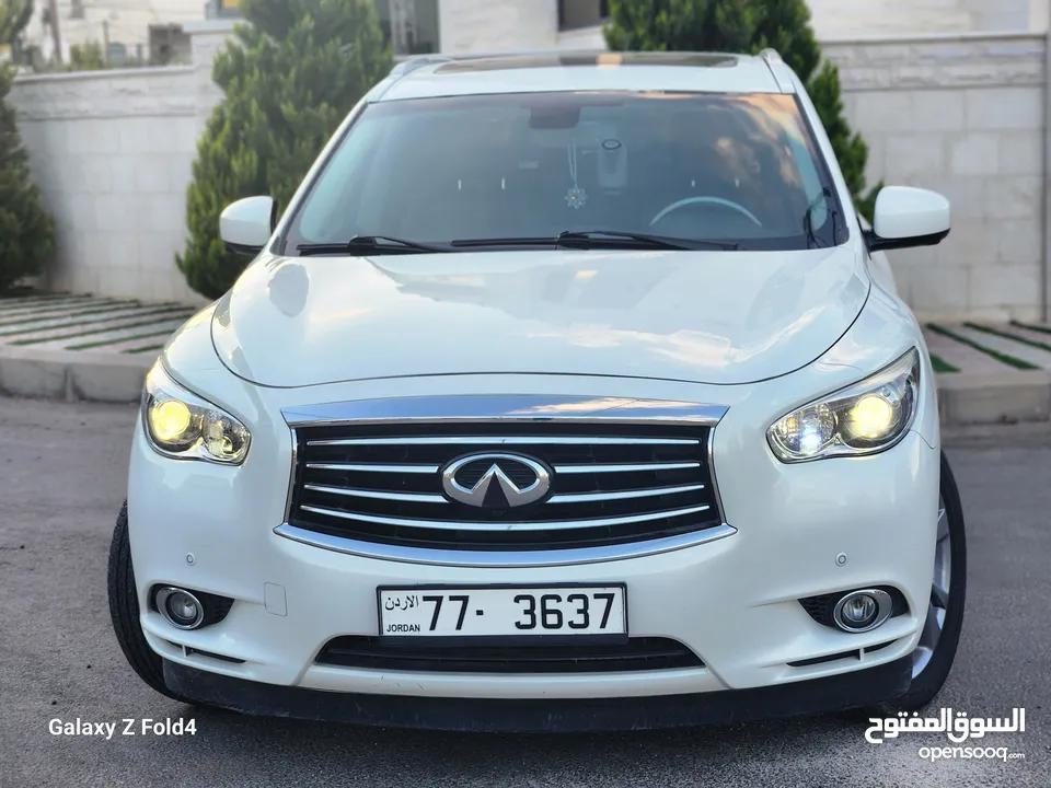 nissan infinity qx60 2014   لسيارة العائلية  المثالية ذات الرفاهية 2500cc ذات المقاعد 7 ...كاش.