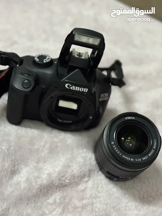 Canon EOS 4000D Camera DSLR+ LENS  18-55MM كانون ذات جودة عالية  للبيع جديدة