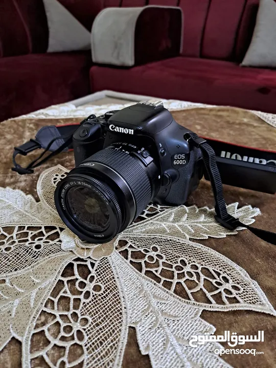 كاميراCannon 600d للبيع
