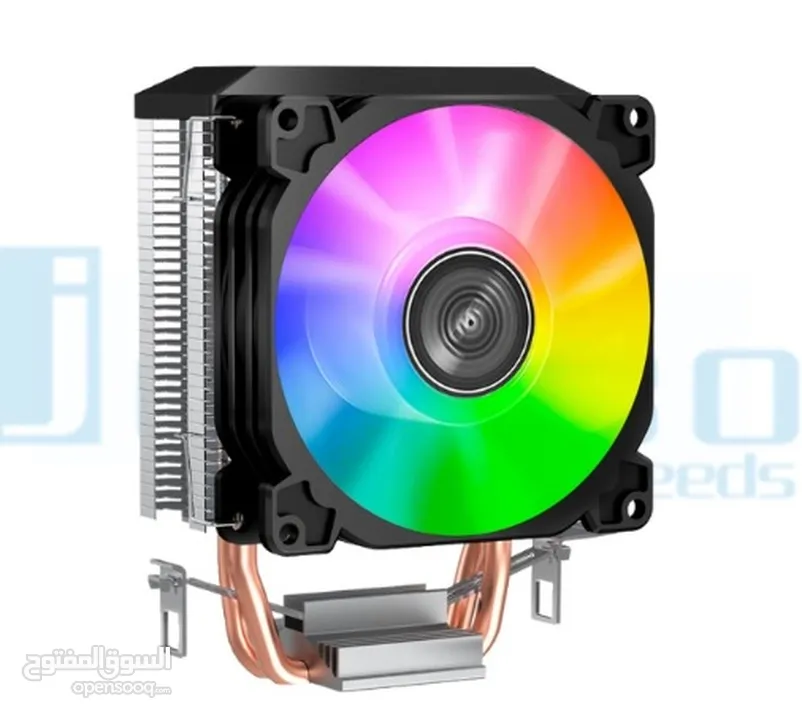 مروحة تبريد هوائي RGB بأداء ممتاز وسعر بجنن من مؤسسة الحزام الازرق RGB Z200 CPU AIR COOLER