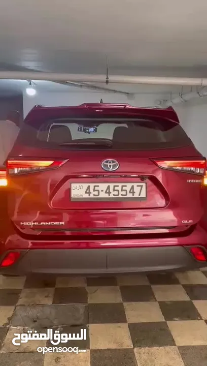 Toyota highlander بحاله الوكاله
