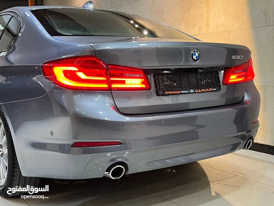 BMW 530i 2017 وارد شركه ابو خضر مالك اول فحص كامل بحاله الوكاله