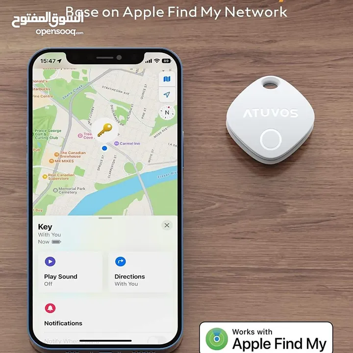 Airtag key finder متتبع