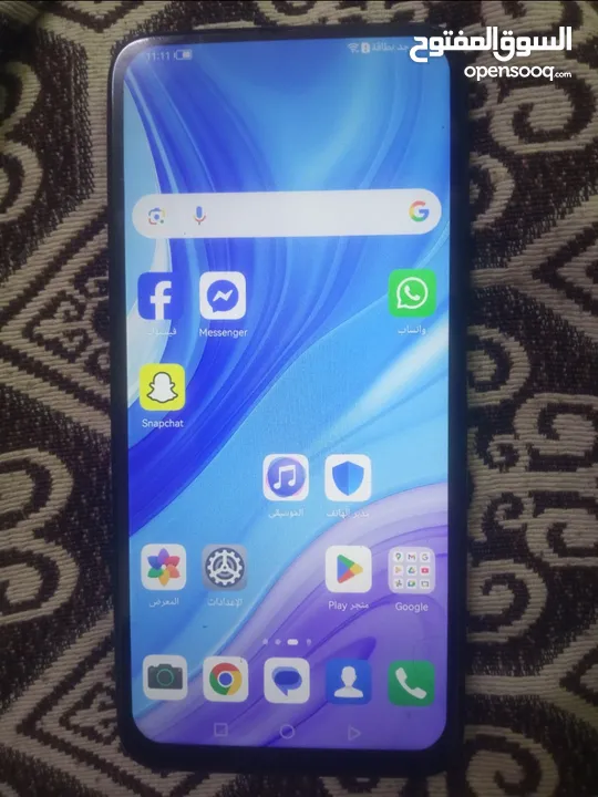 موبايل هواوي y9s2019 بحالة جيدة بسعر مغري