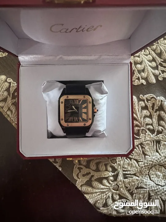 Cartier Santos Automatic roze gold